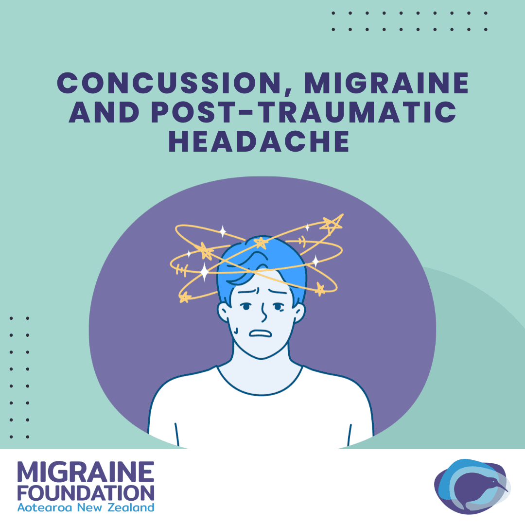Concussion migraine and post traumatic headache