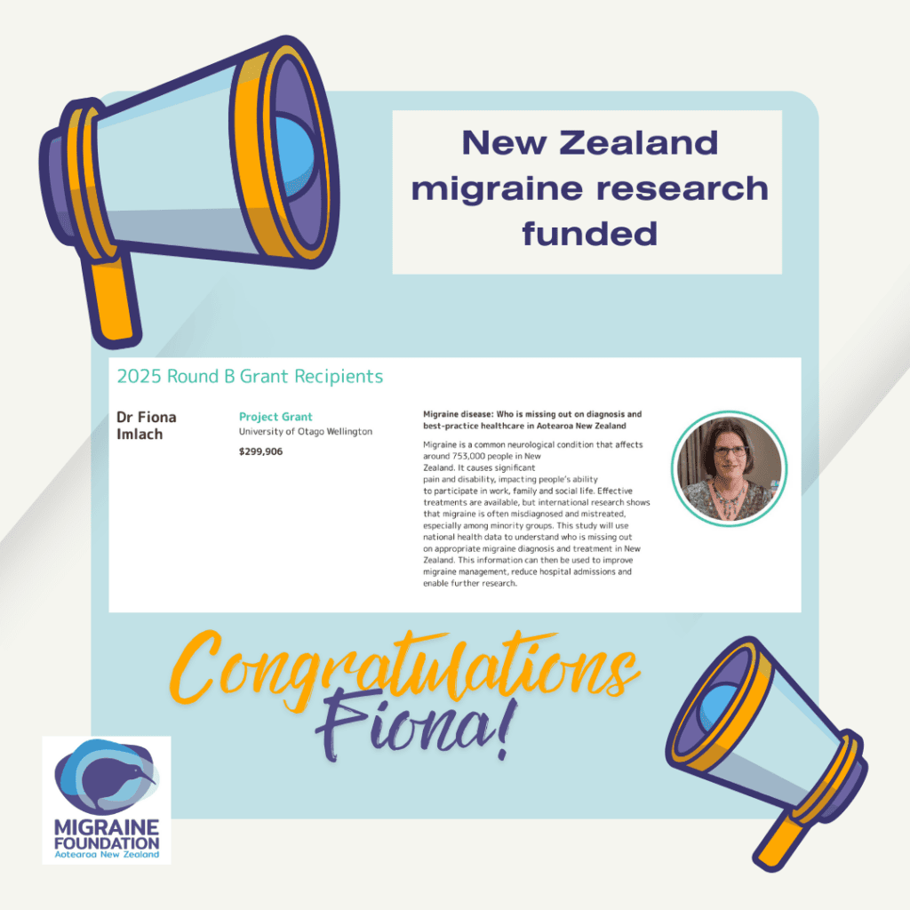 Fionas research funded